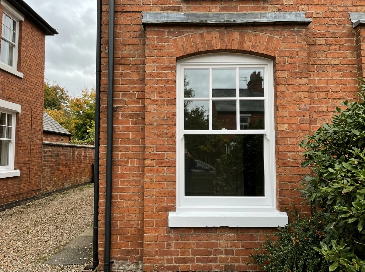 Exterior house painting in Worcester by Faithful Decorators