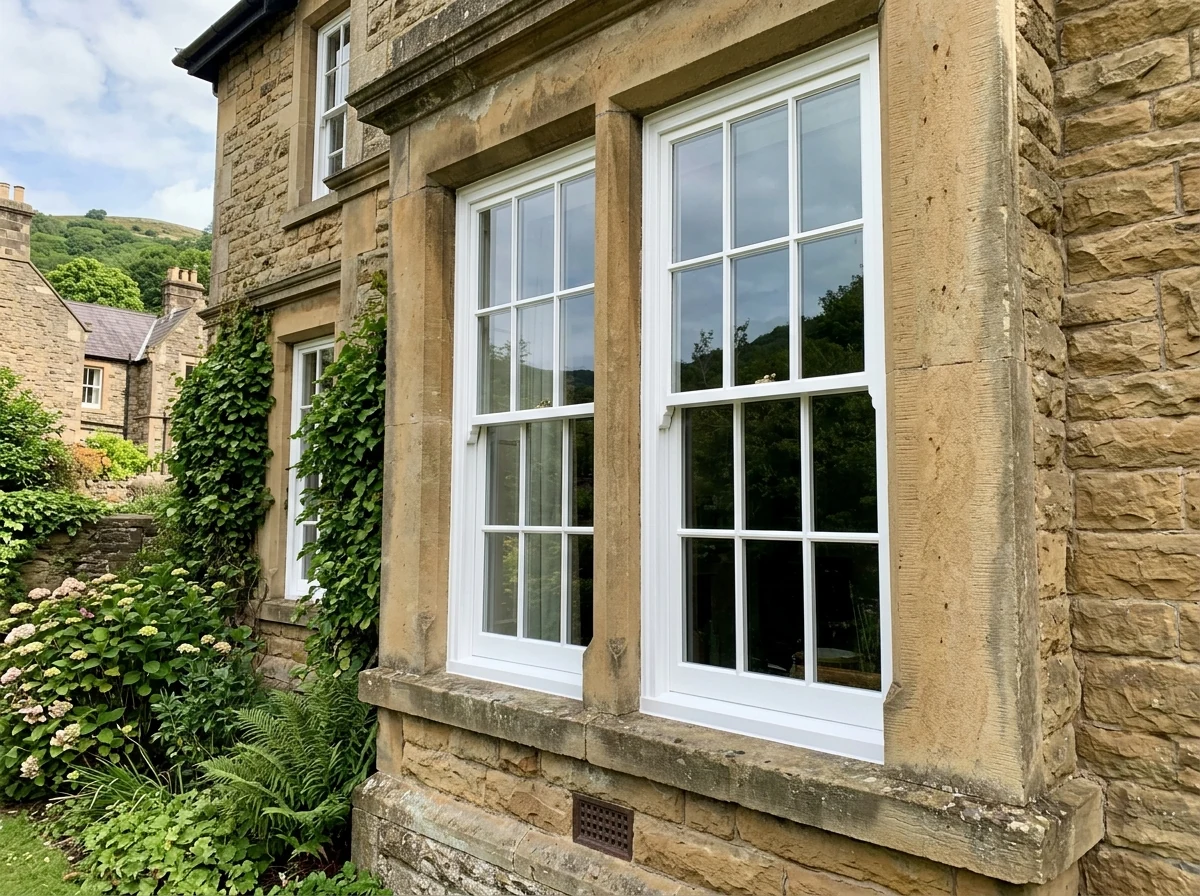 Window frame painting in Worcester by Faithful Decorators